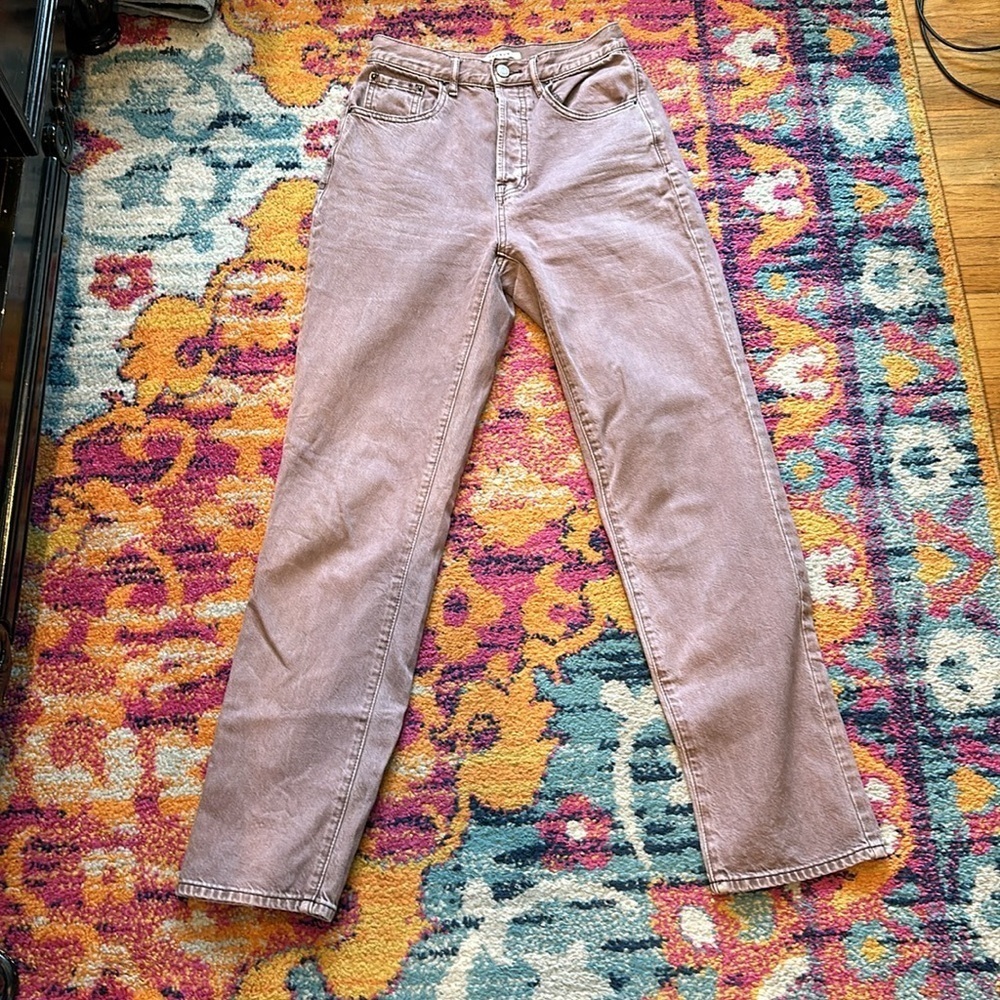 PacSun ultra high rise dad jeans